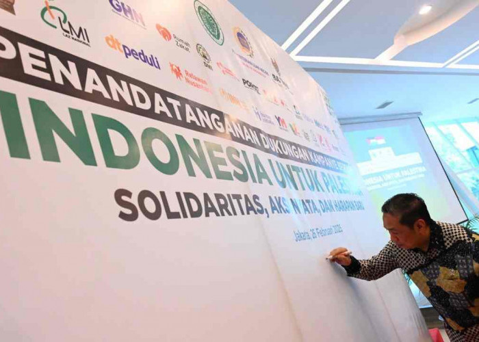 Indonesia untuk Palestina Diluncurkan, Targetkan Galang dana USD200 Juta   