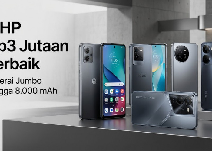 Baterai Badak Tembus 8.000 mAh, Ini 5 Rekomendasi HP Rp3 Jutaan Terbaik Paling Worth It di 2026