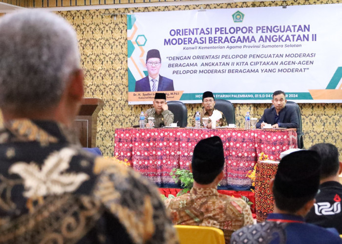 Tahun Politik, Guru dan Penyuluh di Sumsel Diharapkan jadi Duta Moderasi dan Perdamaian Pilkada