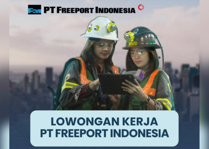 Lowongan Kerja BUMN PT Freeport Indonesia, Simak Posisi dan Cara Lamarnya!