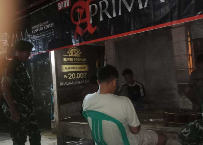 Langkah Tegas Babinsa Kikim: Perketat Keamanan di 2 Desa Sekaligus Jelang Lebaran