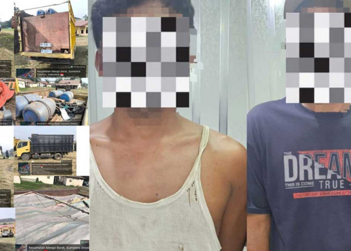 Bongkar Kasus Penyalahgunaan BBM: Polres Lahat Amankan Dua Pelaku Beserta 20 Ton Minyak dan Truk Colt Diesel