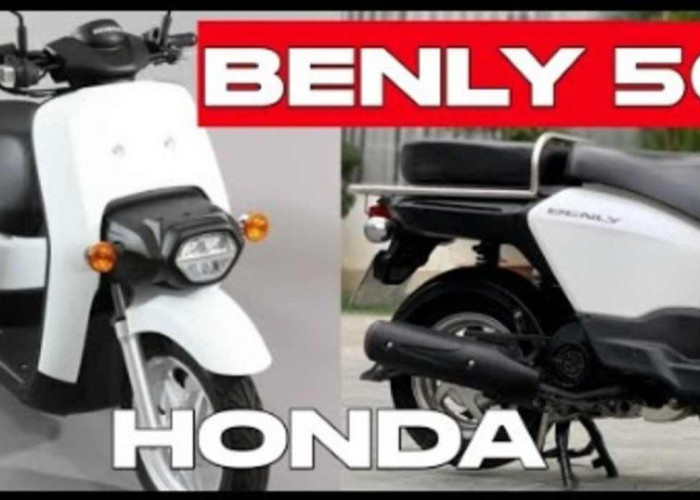 Honda Benly 50 Hadir di Indonesia, Cocok untuk Angkut Barang, Intip Spesifikasi dan Harganya  