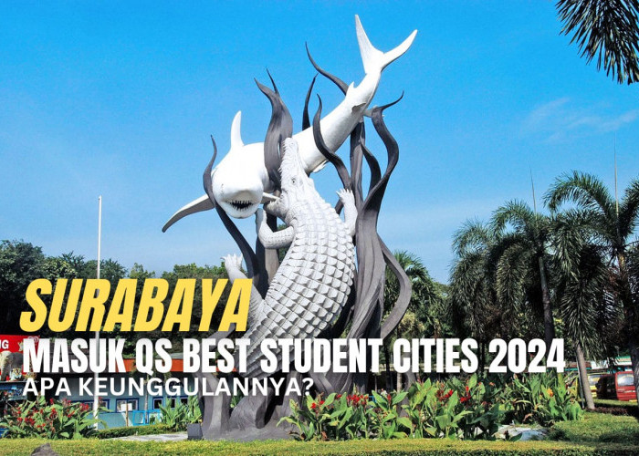 Surabaya Jadi Tempat Tinggal Ideal Bagi Pelajar Versi QS Best Student Cities 2024, Apa Keunggulannya?