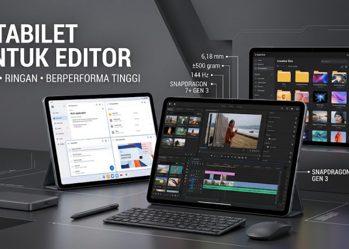 3 Pilihan Tablet Terbaik untuk Editor Konten Tanpa Harus Bawa Laptop Berat
