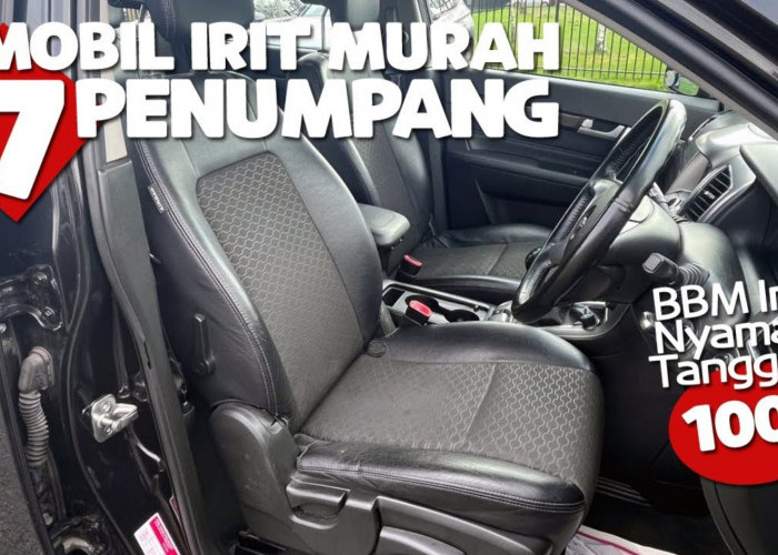 Mobil Irit Muatan 7 Penumpang, Hargnya 100 Jutaan, Bisa Semua Medan!