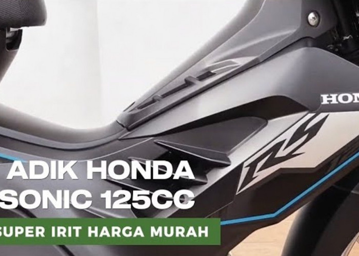 Kalahkan Honda Beat, Adik Honda Sonic Ini Dinobatkan Sebagai Motor Teririt