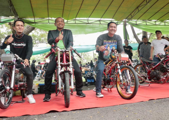 Tekan Aksi Balap Liar di Palembang, Ratu Dewa Siap Helat Drage Race dan Drag Bike Rutin