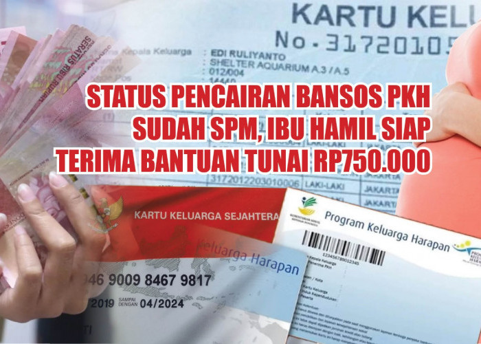 Status Pencairan Bansos PKH Sudah SPM, Ibu Hamil Siap Terima Bantuan Tunai Rp750.000, Ambilnya di Sini
