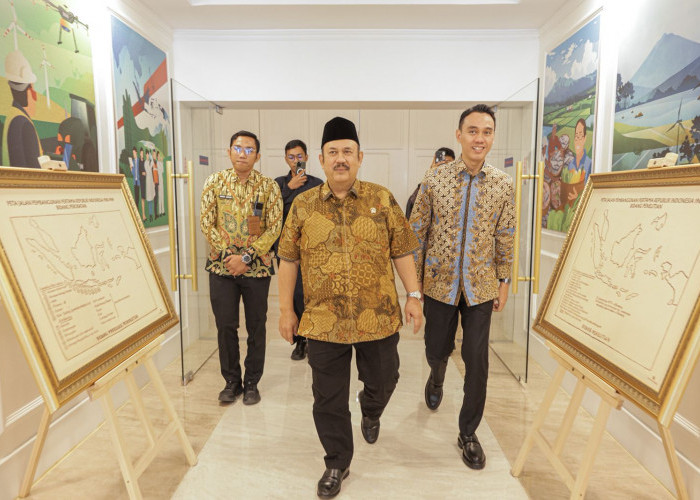 Akselerasi Program Prioritas, Bupati Muchendi Jemput Dukungan Pusat