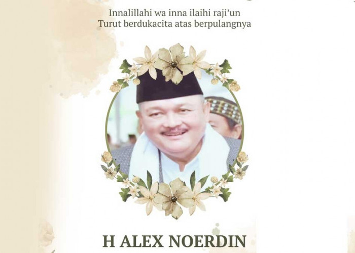Sumsel Berduka, Mantan Gubernur Alex Noerdin Tutup Usia 