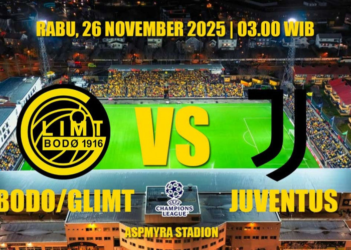Bodo/Glimt vs Juventus - Duel Penghuni Zona Eliminasi Mengincar Kemenangan Pertama di Liga Champions