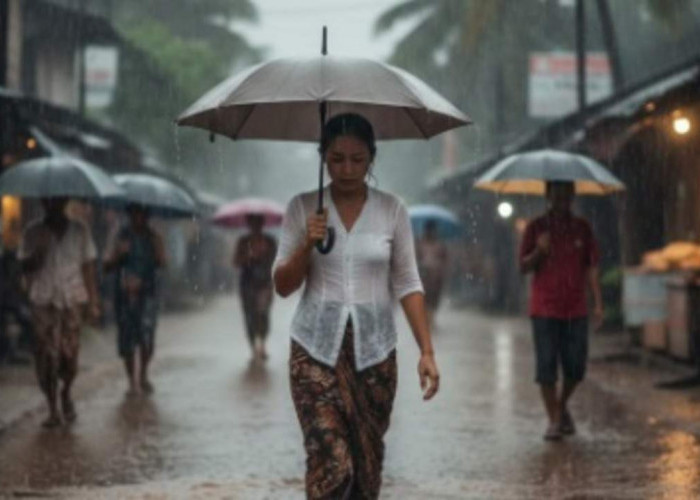 BMKG Prediksi Sumsel Diguyur Hujan Ringan Merata Hari Ini, Minggu 18 Januari 2026