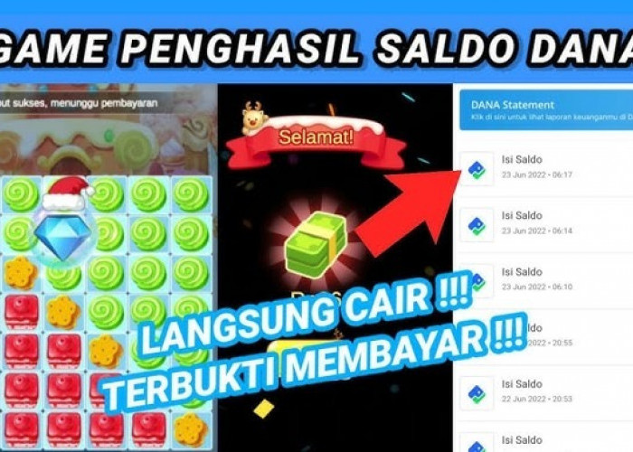 Gak Perlu Jago, Ini 3 Game Penghasil Saldo DANA Gratis yang Bikin Dompet Nambah Gemuk!