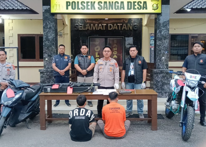 Polsek Sanga Desa Berhasil Tangkap 2 Pelaku Pencurian dengan Pemberatan