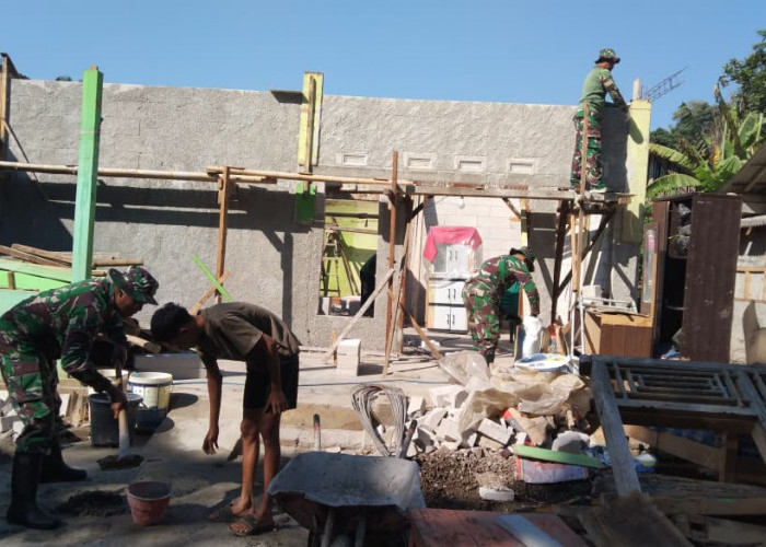 Aksi Satgas TMMD 129 Kodim Salatiga Kebut Rehab RTLH Desa Cukil, Bukti Nyata TNI-Rakyat Manunggal!