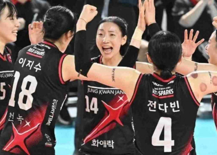 Modal Kemenangan Awal Tahun, Red Sparks Siap Hadapi Sang Juara Bertahan V-League