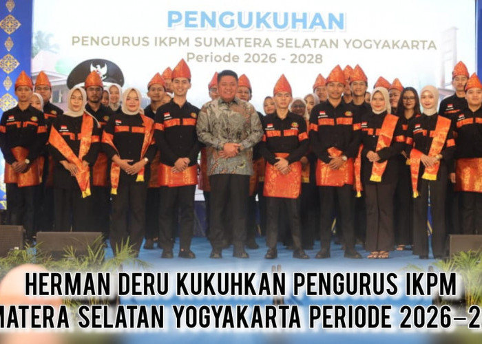Bakal Punya Amunisi Baru! Gubernur Herman Deru Turun Gunung Kukuhkan IKPM Sumsel Yogyakarta Periode 2026–2028