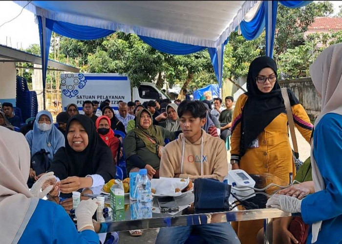 Pastikan Gizi Anak Sekolah Higienis, Ratusan Relawan di Prabumulih Jalani Cek Kesehatan