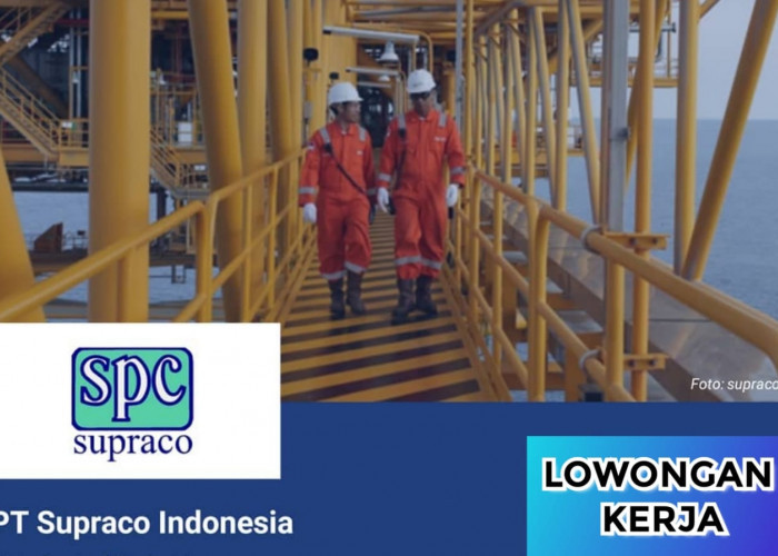 Lowongan Kerja Sumatera Selatan dari PT Supraco Indonesia Lulusan D3