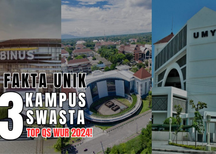 Fakta Unik 3 Kampus Swasta di Indonesia yang Masuk TOP QS WUR 2024!