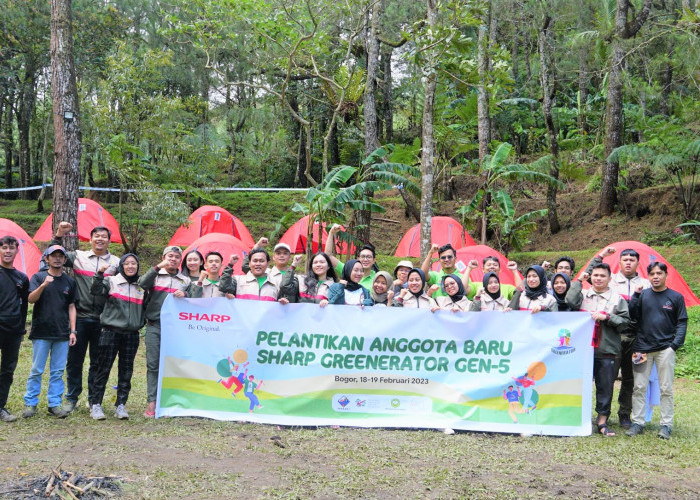 Sharp Greenerator Kampanyekan Pelestarian Lingkungan di Kalangan Anak Muda dan Masyarakat