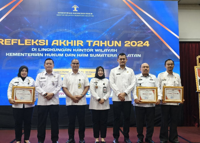 Lapas Sekayu Raih Penghargaan Terbaik 2 Capaian Kinerja Satker 2024