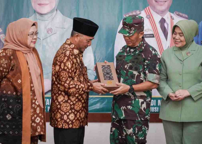 Kunjungi Muba, Pangdam II/Sriwijaya Mayjen TNI Yanuar Adil Tekankan TNI Jaga Netralitas