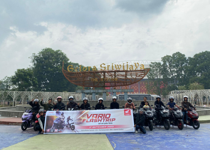 Keseruan Bikers Honda di Vario City Flashtrip Mulai Rolling City, Fun Games hingga Edukasi Safety Riding