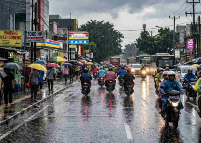 Update Cuaca BMKG Hari Ini: Hujan Diprediksi Dominasi Sebagian Besar Wilayah Sumsel