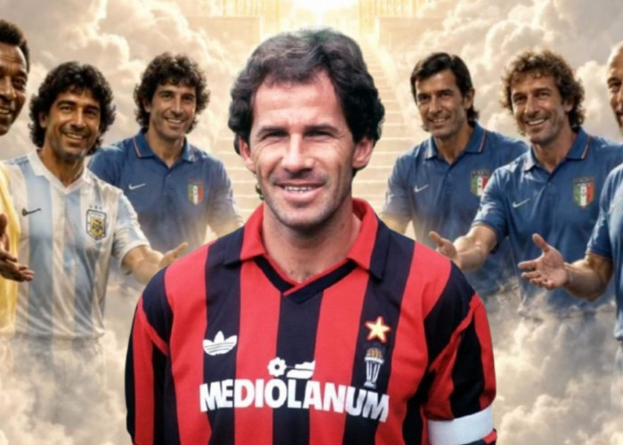 Franco Baresi Bek Legendaris Milan yang  Meninggal Dunia di Usia 66 Tahun
