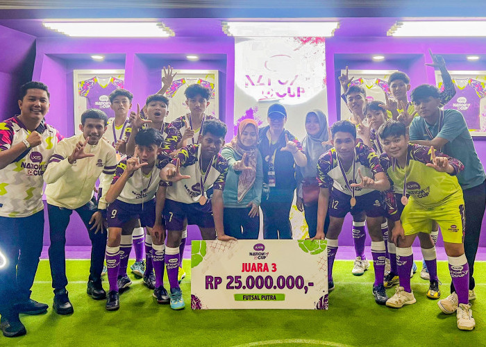 Futsal AXIS Nation Cup 2024, SMAN 4 Metro Lampung Juara 3 Tingkat Nasional