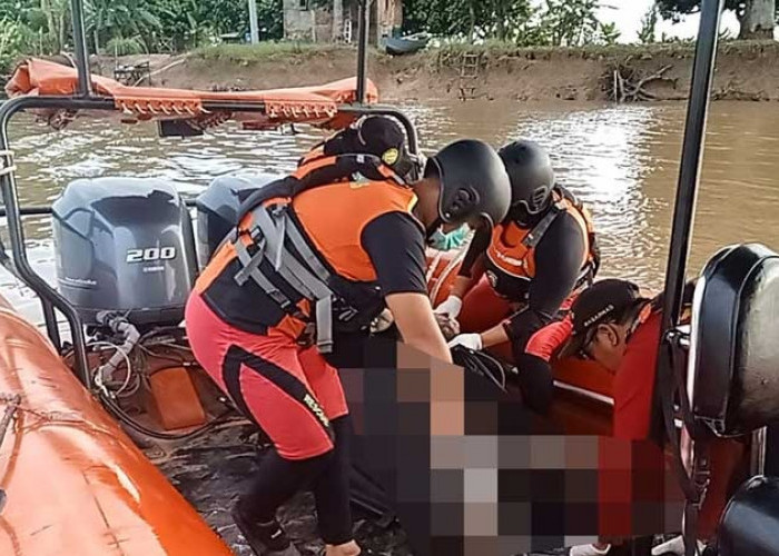 3 Hari Tenggelam Korban Getek Terbalik di Muara Enim Ditemukan, Begini Kondisinya