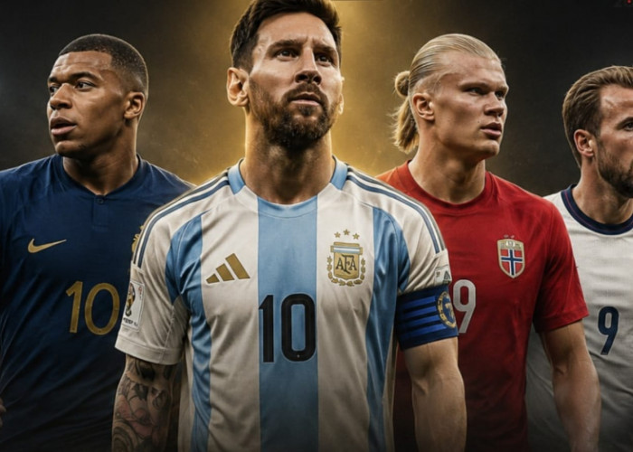 Siapa Pemenang Persaingan Sepatu Emas Piala Dunia 2026? Lionel Messi, Kylian Mbappe, atau Harry Kane