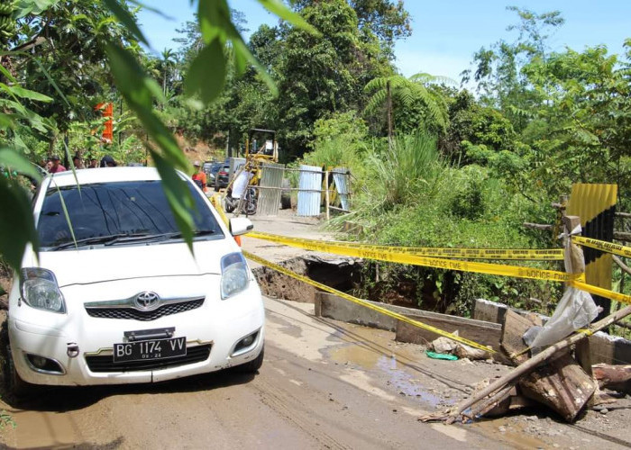 Waspada Akses Jalan ke Danau Ranau, BPBD OKU Selatan Beri Himbauan 