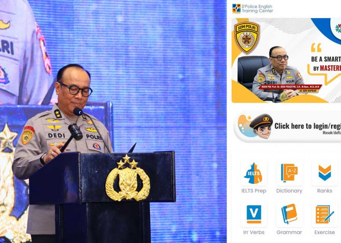 Polri Luncurkan Aplikasi Digital Police English, SSDM Polri: Permudah Personel Ikut Tes IELTS