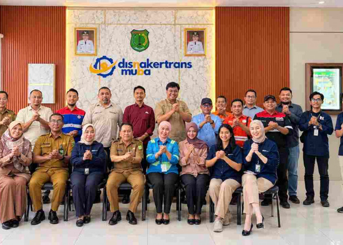 Disnakertrans Muba Gandeng Perusahaan Tambang, Target Lindungi 100 Pekerja Rentan