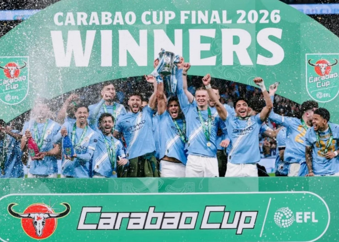 Manchester City Juara Piala EFL Dua gol O'Reilly Memastikan Kekalahan Arsenal 