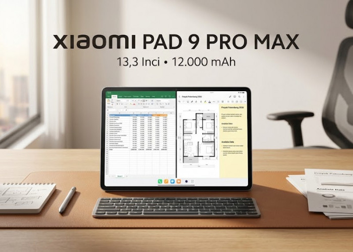 Bodi Super Tipis 5,67 mm Bawa 8 Speaker Bioskop, Xiaomi Pad 9 Pro Max Siap Bikin Gamer dan Kreator Kepincut