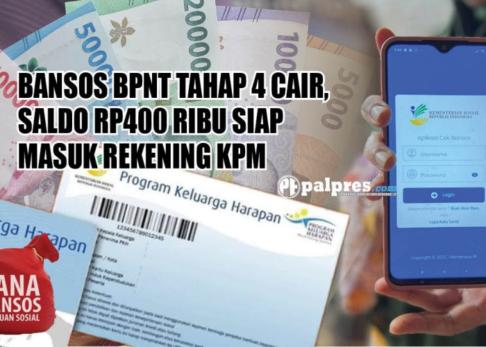 Bansos BPNT Tahap 4 Cair, Saldo Rp400 Ribu Siap Masuk Rekening KPM, Cek Kategorinya di Sini! 