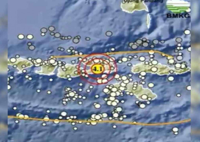 Update BMKG, Gempa 4.1 Magnitudo Guncang Dompu NTB, pada Kedalaman 109 Km, Tak Berpotensi Tsunami