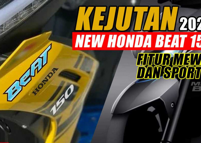 Intip Tampilan Terbaru New Honda BeAT 150 2023, Siap-siap Ada Kejutan!