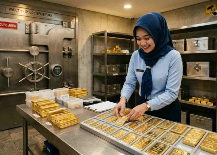 Harga Emas Hari Ini Anjlok! Cek Daftar Lengkap Antam, UBS dan Galeri24 di Pegadaian