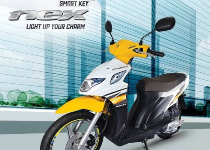 Honda BeAT Kalah Jauh, Intip Spesifikasi Skutik Murah Suzuki Nex Smart Key 2024