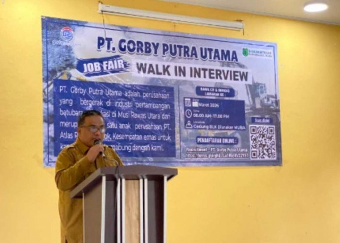 Gelar Walk Interview, PT Gorby Putra Utama Sasar Tenaga Kerja Lokal Muba