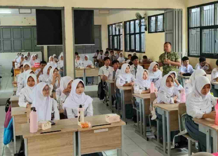 LPPM Unhan RI Bekali Wawasan Kebangsaan dan Bela Negara Siswa SMAN 1 Citeureup, Ini Harapannya