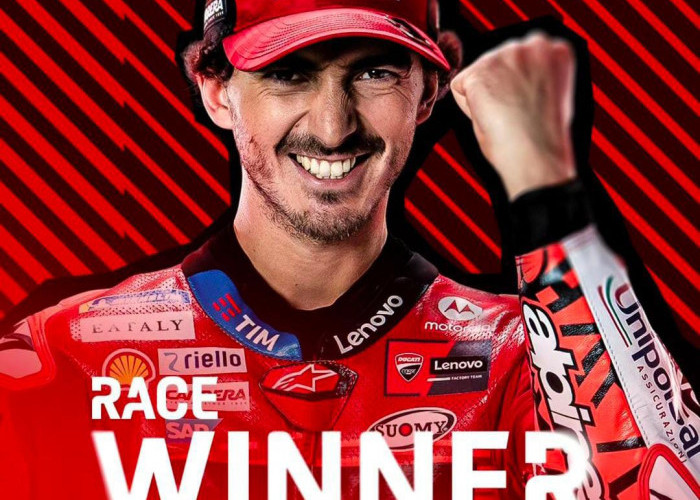 Tak jadi Juara Dunia MotoGP 2024, Pecco Bagnaia Berhasil Menang di GP Barcelona