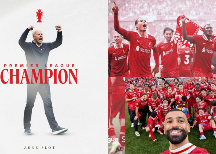 Liverpool 5-1 Tottenham: Pasukan Arne Slot Meraih Gelar Juara Liga Primer Inggris di Anfield 