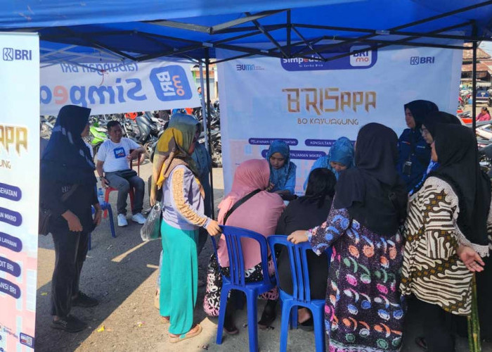 BRI SAPA Gencar Edukasi Cashless di Kayuagung