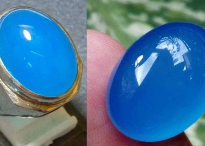 Misteri Batu Akik Spirtus Biru Tua, Antara Keindahan dan Energi Positif